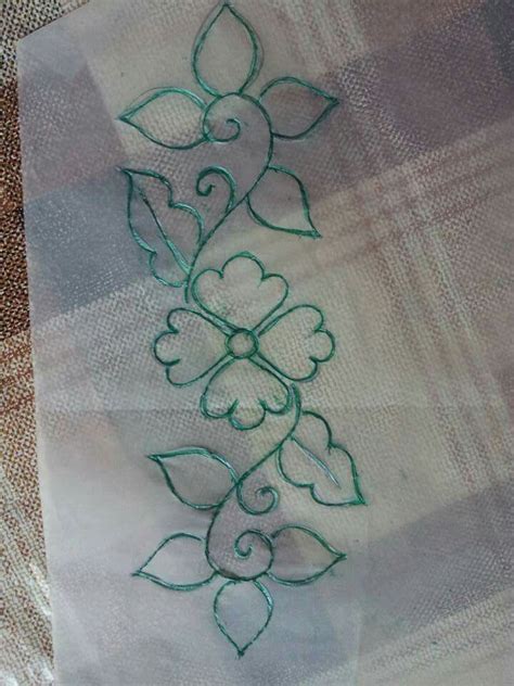 Grecas De Flores Plantillas Dibujos Para Bordar A Mano Free Embroidery