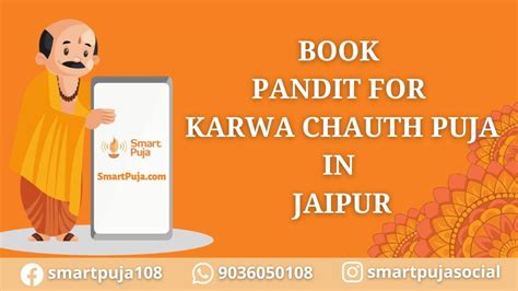 Book Pandits For Karwa Chauth Puja In Jaipur Smartpuja