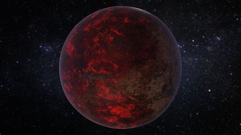 Lava Planet Super Earth Cancri D Model Max Upk