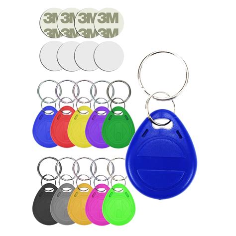 Pcs Lot T Em Rfid Khz Key Keyfobs Copy Rewritable