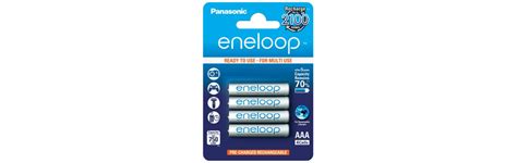 Panasonic Eneloop Rechargeable Battery Nimh Aaa 1 2v 750mah Set X4