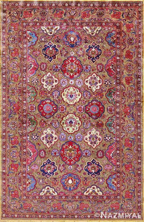 Fine Silk Persian Souf Kashan Rug 49205 Nazmiyal Antique Rugs