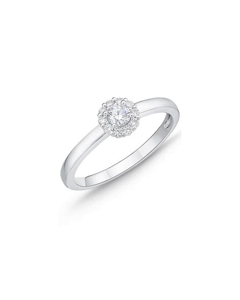 Buy Memoire K Ct Tw Diamond Blossom Ring Nocolor At Off