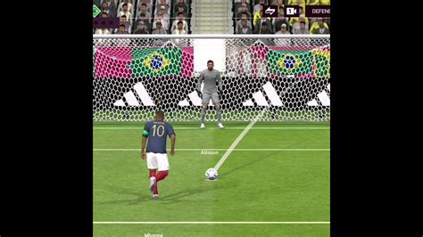 France 🇫🇷 Vs Brazil 🇧🇷 Fifa Mobile Penalty Shootout Shorts