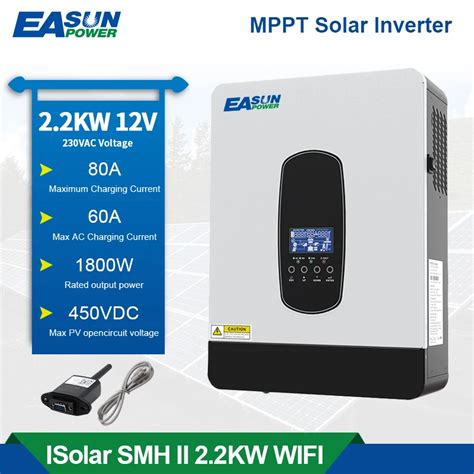 Easun Power Inversor H Brido De Onda Sinusoidal Pura Controlador De