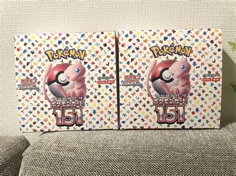 【ポケカ】ポケモンカード151 新品未開封シュリンクなし2box 高級ブランド 10710円 Swimmainjp