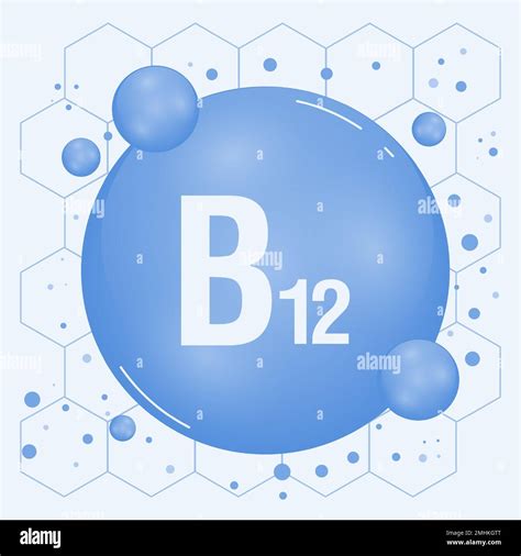 Vitamin B12 Shining Pill Capcule Icon Vitamin Complex With Chemical