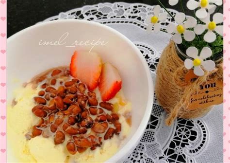 Resipi Kacang Merah & ice cream oleh imel_recipe - Cookpad