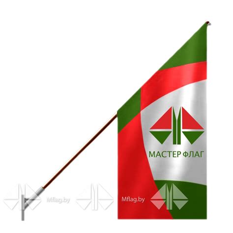 Древко для флага (металлическое) под золото купить в Минске - mFlag.by