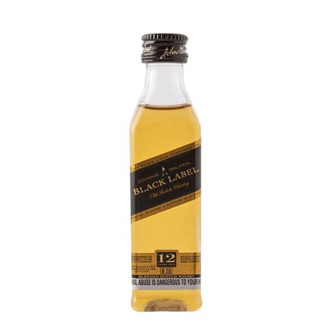 Miniatura Whisky Johnnie Walker Black Label 5 Cl