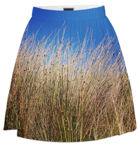 Shop Headland Grass Skirt Summer Skirt By Wanderlust Print All Over Me