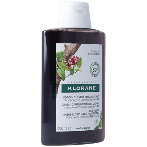 Klorane Chinin Edelweiss Shampoo Ml Kaufen Kanela