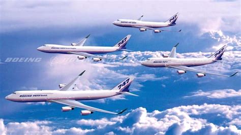 Boeing 747X and 747X Stretch | Civil aviation, Boeing, Airbus a380