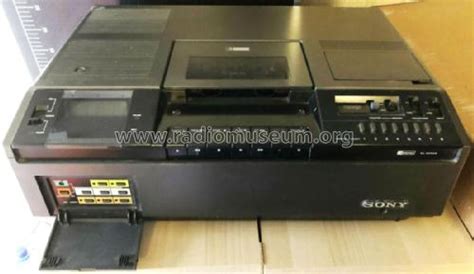 Video Cassette Recorder Sl E R Player Sony Corporation