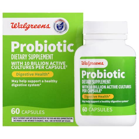 Walgreens Probiotic Capsules Walgreens