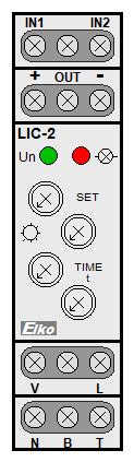 Symbol Verteiler Elko Dimmer Und Lichtregler Lic