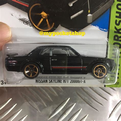 RESERVED Hot Wheels NISSAN SKYLINE H T GT X Hakosuka Hotwheels Workshop With