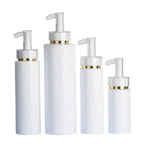 Custom Printing Logo White Shampoo Bottle Ybj Cosmetic Packaging