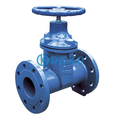 Din3352 F5 Non Rising Stem Resilient Seated Gate Valve