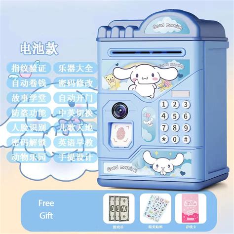 Kuromi Piggy Bank Cute Sanrio My Melody Money Box Cinnamoroll Coin Bank