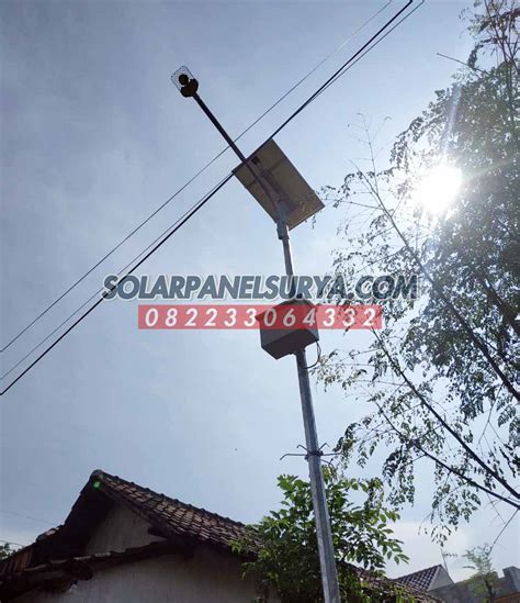 Jual Pju Tenaga Surya Watt Lampu Jalan Solarcell Solarpanelsurya