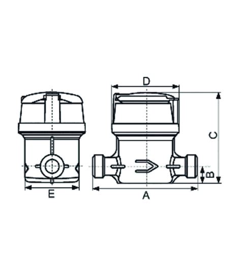 Itron Thermcross Compteur Divisionnaire Eau Chaude Aquadis