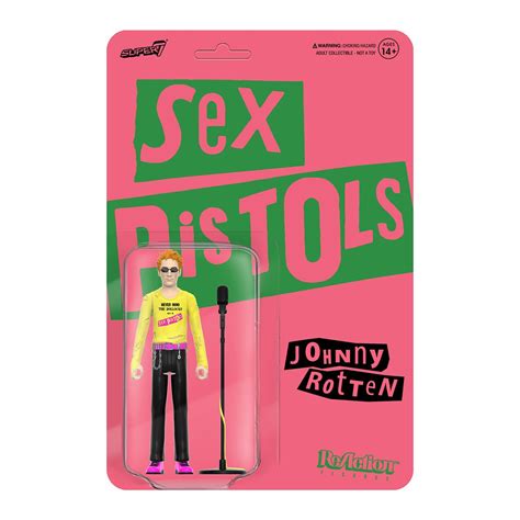 Reaction Sex Pistols Johnny Rotten Figure Atomic Books