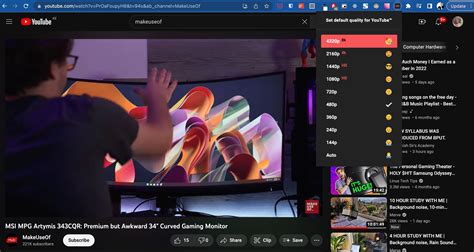 How to Permanently Change YouTube Video Quality