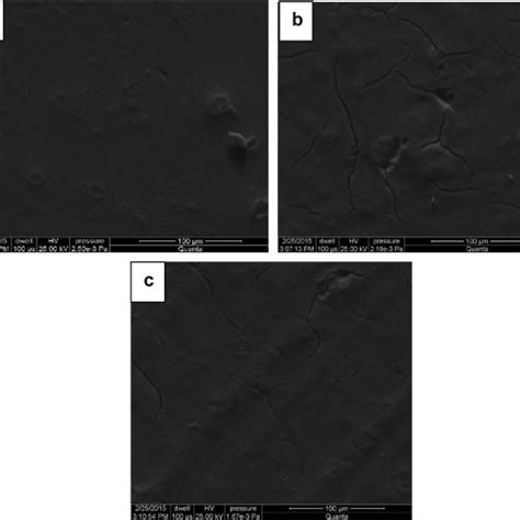 The Sem Micro Graph Of Zno Tio Thin Films Of A Single Layer B