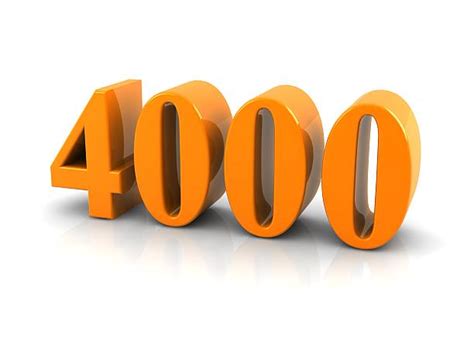 370+ Number 4000 Stock Photos, Pictures & Royalty-Free Images - iStock