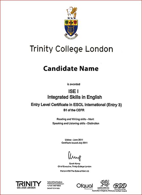 Traducci N Jurada De Certificados Trinity O Cambridge Desde