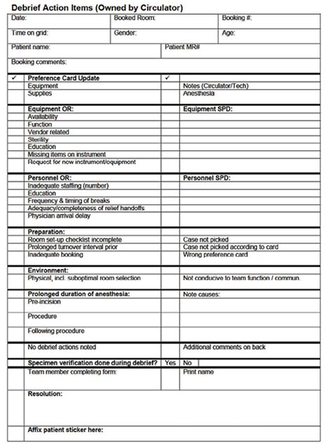 Debriefing Report Template Business Design Layout Templates