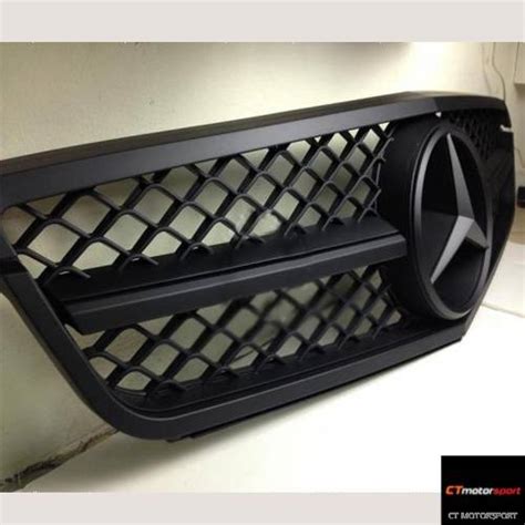 Mercedes Benz W Installed Amg Style Front Grill