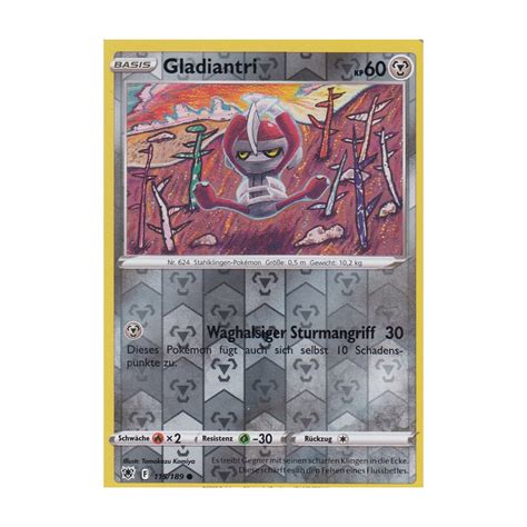 Gladiantri Reverse Holo Astralglanz Pokemon Karte Kaufen