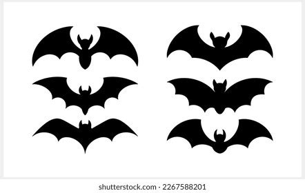 Stencil Bat Isolated Hand Drawn Art Stock Vector (Royalty Free ...