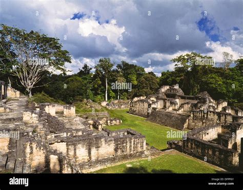 Mayan Ruins Tikal Guatemala Stock Photo - Alamy