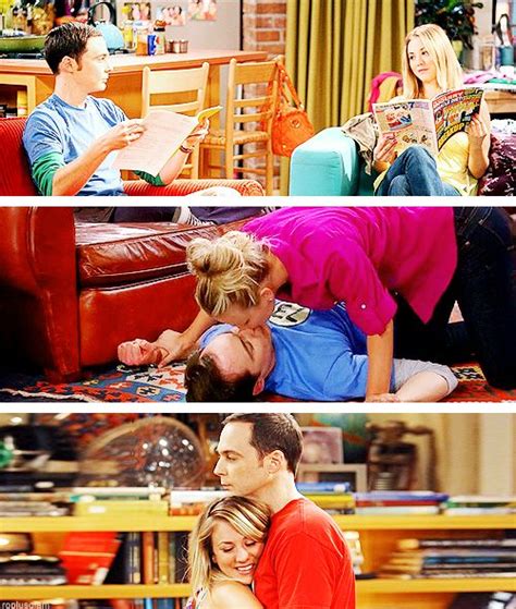 Big Bang Theory Sheldon And Penny Kiss