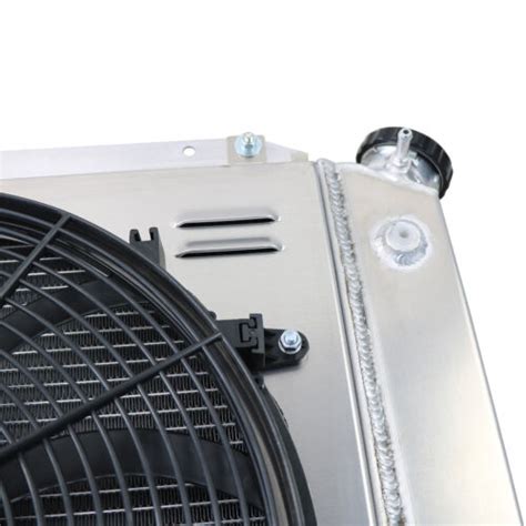 Aluminum Row Radiator Shroud Fan For Ford Bronco