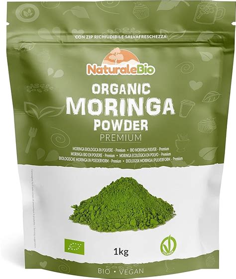 Organic Moringa Oleifera Leaf Powder For Tiredness Immune System