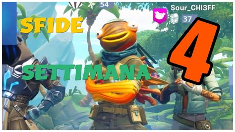 Tutte Le Sfide Della Settimana Di Fortnite Youtube