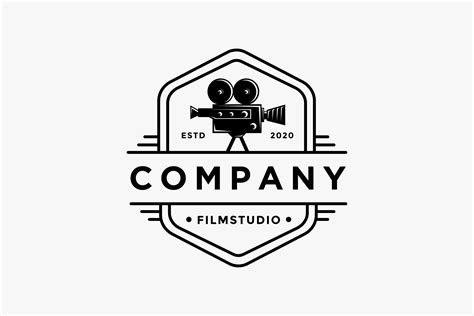 Old Vintage Classic Film Camera Logo Graphic by DOMSTOCK · Creative Fabrica