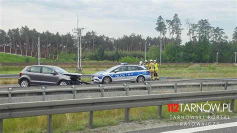 Wypadek Na A Pod Tarnowem Jeden Pas W Kierunku Rzeszowa Zablokowany