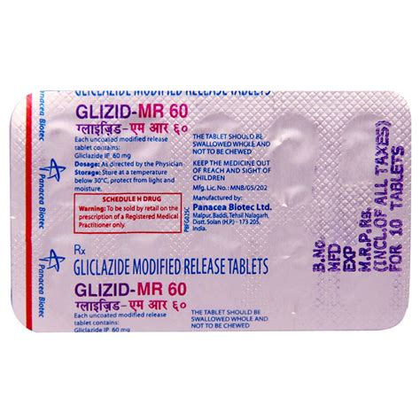 Glizid Mr Tablet S Price Uses Side Effects Composition