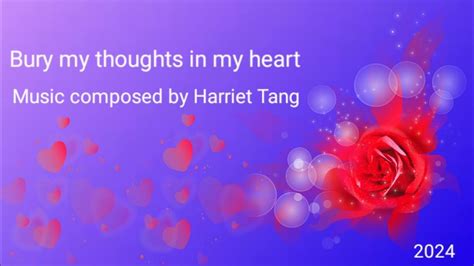 Top Award Pianist And Singer Harriet Tang Composed A Song Named Bury