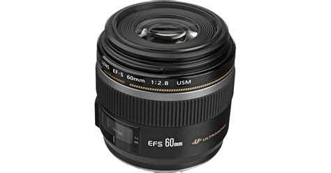 Used Canon EF-S 60mm f/2.8 Macro USM Lens 0284B002 B&H Photo