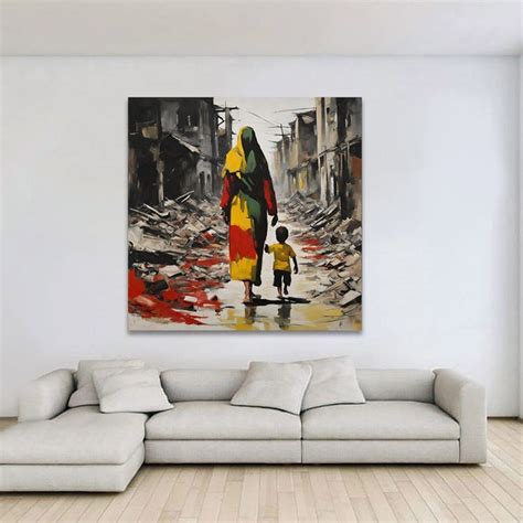 Gaza Art Canvas - Etsy