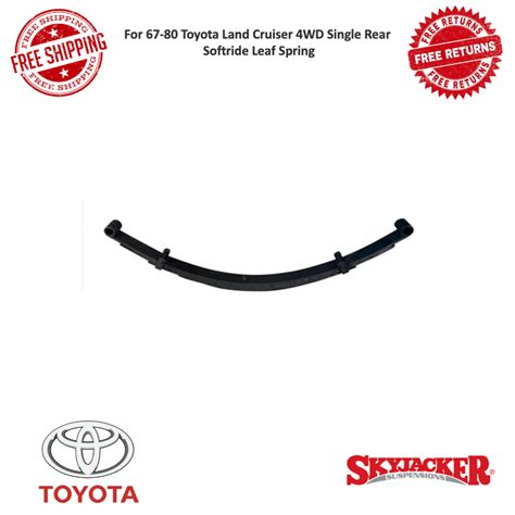 Skyjacker Single Rear Softride Leaf Spring For Toyota Land