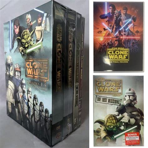 Star Wars The Clonewars Complete Animated Series Seasons 1 7 Dvd 25