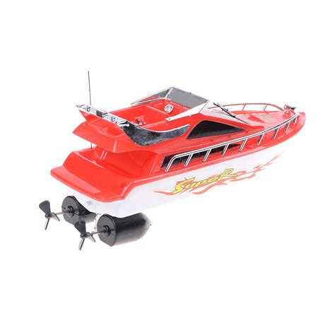 RC Boat Ship RC Boat High Speed Remote Control Boats Electric Plastic ...