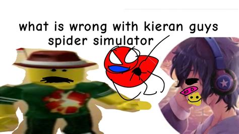 Playing Roblox Spiderman Simulator With Kieran Youtube